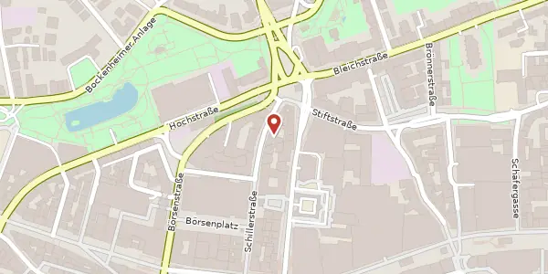 Karte der Umgebung von Schillerstr. 30-40, 60313 Frankfurt