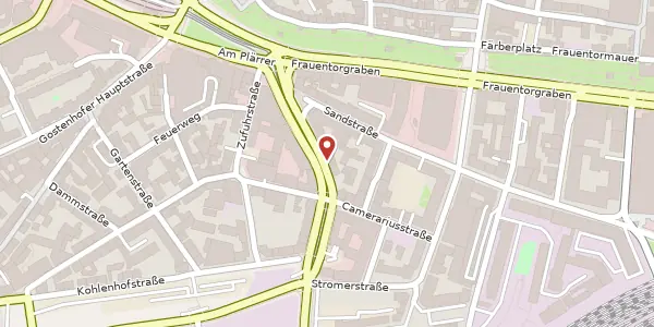 Karte der Umgebung von Steinbühler Straße 5, 90443 Nürnberg