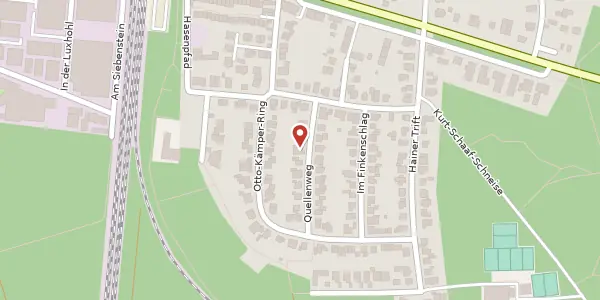 Karte der Umgebung von Quellenweg 5, 63303 Dreieich