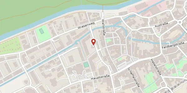 Karte der Umgebung von Am Stadtgraben 21, 79650 Schopfheim