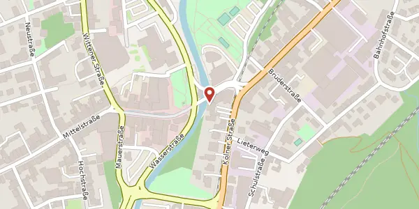 Karte der Umgebung von Mittelstr. 5, 58285 Gevelsberg