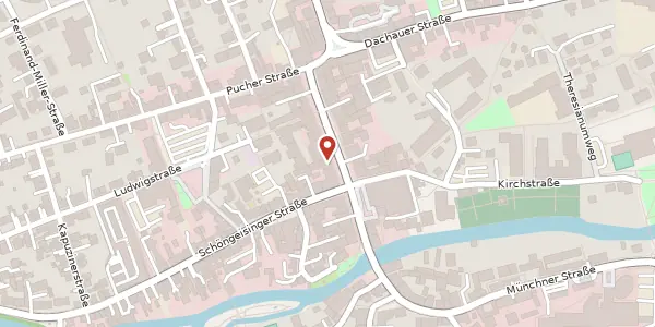Karte der Umgebung von Hauptstr. 9, 82256 Fürstenfeldbruck
