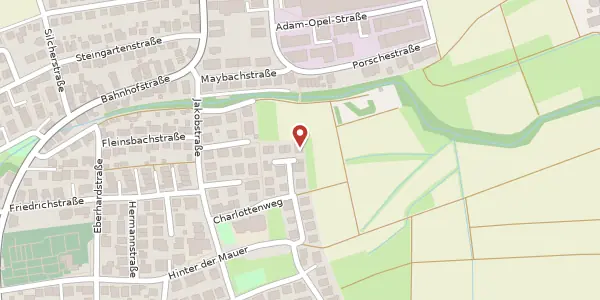 Karte der Umgebung von Charlottenweg 18, 70794 Filderstadt
