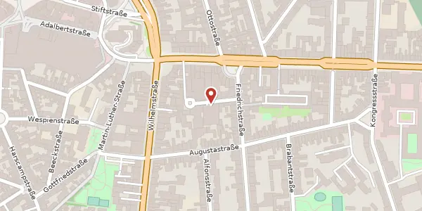 Karte der Umgebung von Oligsbendengasse 22, 52070 Aachen
