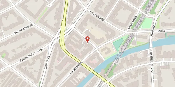 Karte der Umgebung von Hegestieg 12, 20249 Hamburg