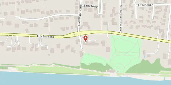 Karte der Umgebung von Elbchaussee 215, 22605 Hamburg