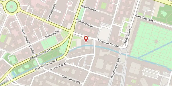 Karte der Umgebung von Brienner Str. 11, 80333 München