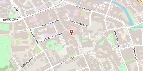 Karte der Umgebung von Johannisstr. 84/85, 49074 Osnabrück