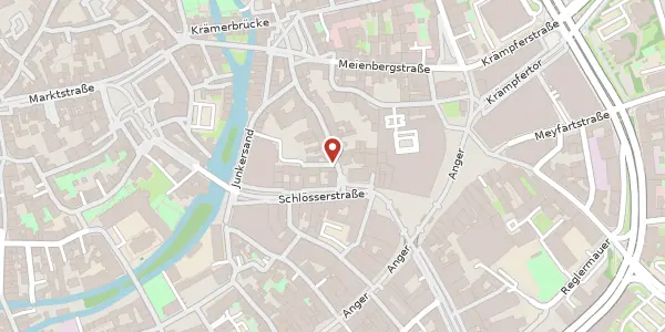 Karte der Umgebung von Pilse 4, 99084 Erfurt