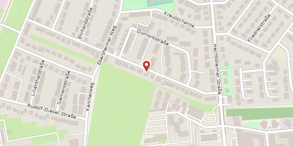 Karte der Umgebung von Martin-Luther-Straße 39, 55131 Mainz