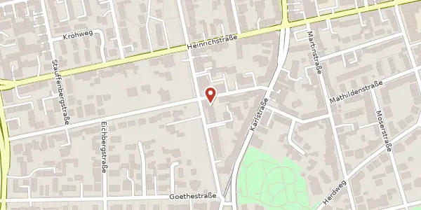 Karte der Umgebung von Annastr. 14, 64285 Darmstadt