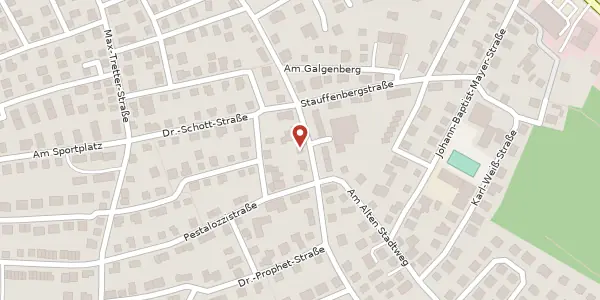 Karte der Umgebung von Dr.- Kurt-Schumacher-Str. 50, 93133 Burglengenfeld