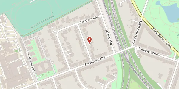 Karte der Umgebung von Olympiastr. 10, 41464 Neuss