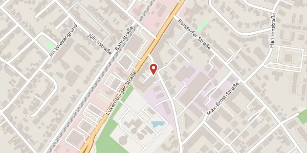 Karte der Umgebung von Kalscheurener Str. 2, 50354 Hürth
