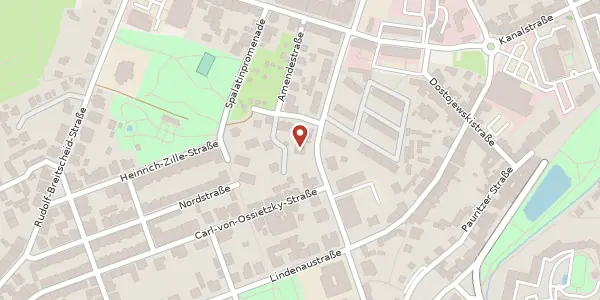 Karte der Umgebung von Friedrich-Ebert-Straße 19, 04600 Altenburg