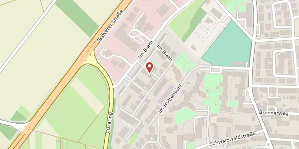 Karte der Umgebung von Im Bieth 55, 69124 Heidelberg