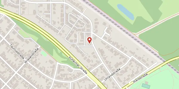 Karte der Umgebung von Goethestr. 40a, 63457 Hanau