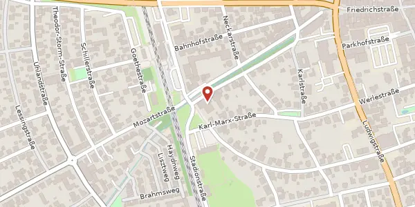 Karte der Umgebung von Liebigstr. 24, 64646 Heppenheim