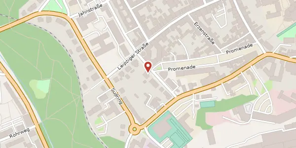 Karte der Umgebung von Straße der Jugend 12 a, 04860 Torgau