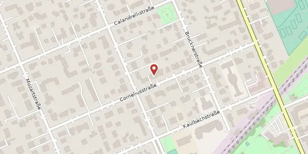 Karte der Umgebung von Corneliusstraße 18, 12247 Berlin