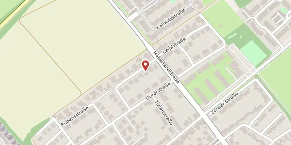 Karte der Umgebung von Lochnerstr. 11, 41539 Dormagen