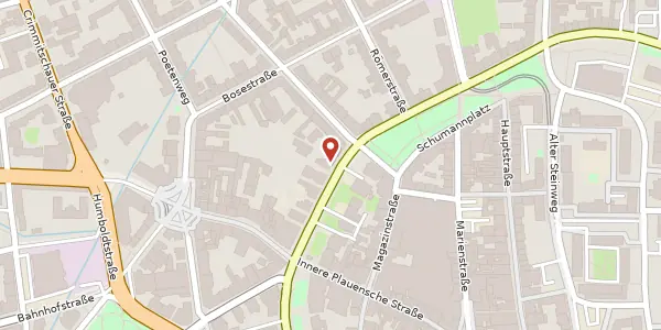 Karte der Umgebung von Dr.-Friedrichs-Ring 33, 08056 Zwickau
