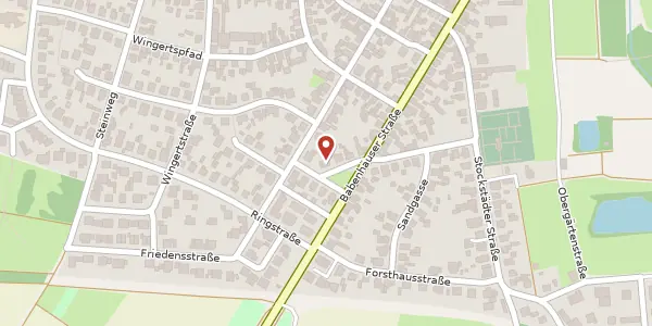Karte der Umgebung von Keilmannplatz 3, 63533 Mainhausen