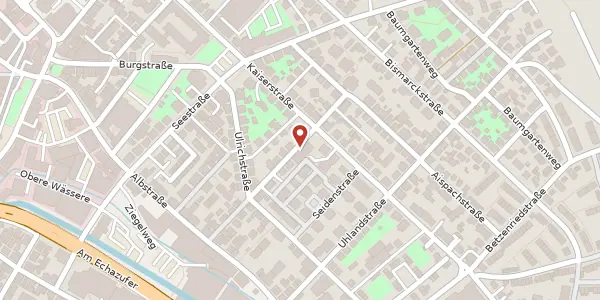 Karte der Umgebung von St.-Leonhard-Straße 22, 72764 Reutlingen
