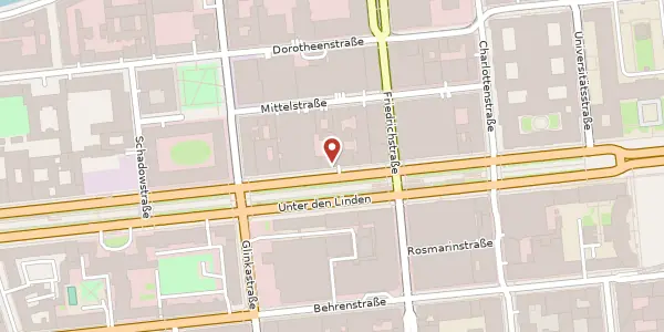 Karte der Umgebung von Unter den Linden 32-34, 10117 Berlin