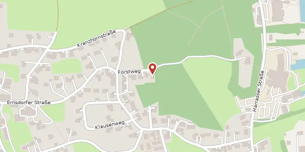 Karte der Umgebung von Forstweg 12, 83209 Prien am Chiemsee