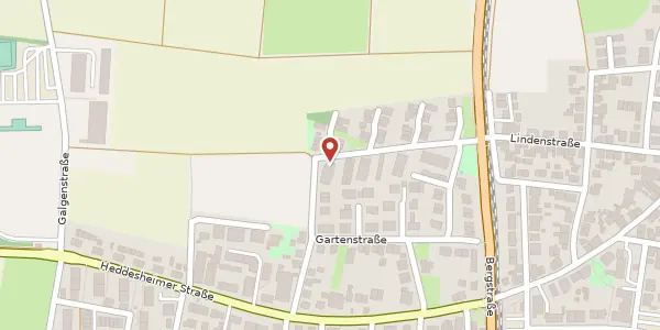 Karte der Umgebung von Weinheimer Straße 7, 69493 Hirschberg an der Bergstraße