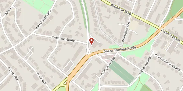 Karte der Umgebung von Reichspräsidentenstr. 21-25, 45470 Mülheim an der Ruhr