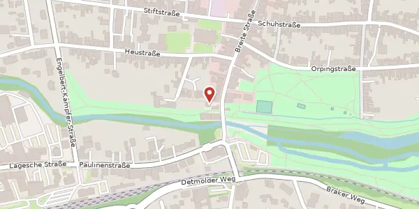 Karte der Umgebung von Breite Str. 3, 32657 Lemgo
