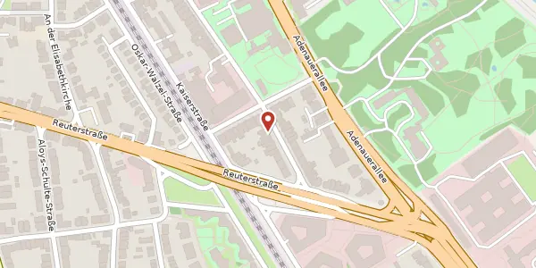 Karte der Umgebung von Buschstr. 52, 53113 Bonn