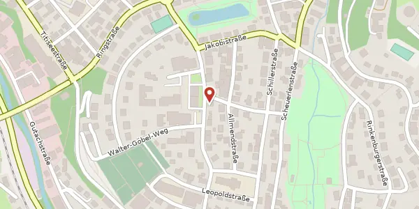 Karte der Umgebung von Goethestraße 14, 79822 Titisee-Neustadt