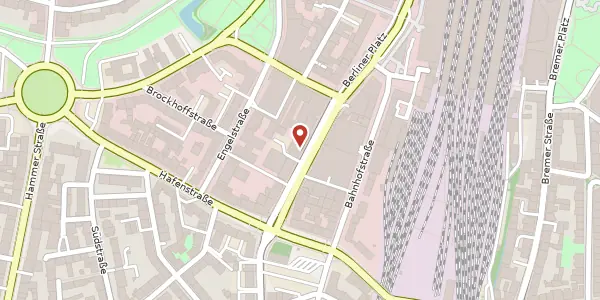 Karte der Umgebung von Von-Steuben-Str. 10, 48143 Münster