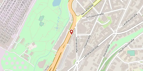 Karte der Umgebung von Willy-Brandt-Straße 54, 70173 Stuttgart