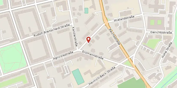 Karte der Umgebung von Emil-Rosenow-Straße 7, 09112 Chemnitz