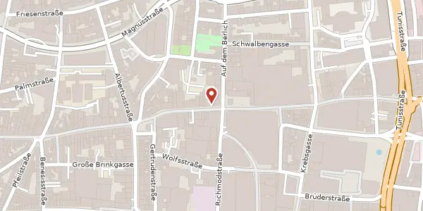 Karte der Umgebung von Breite Str. 100, 50667 Köln