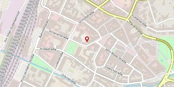 Karte der Umgebung von Martin-Luther-Str. 10, 76646 Bruchsal
