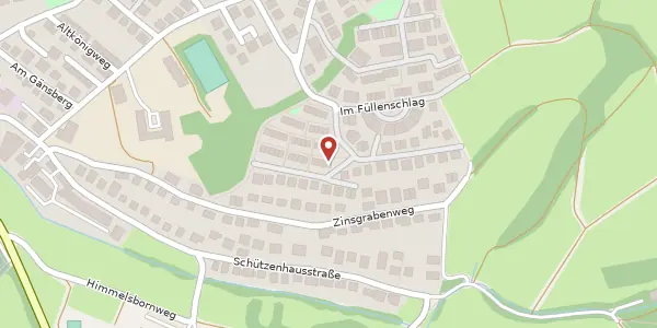 Karte der Umgebung von Falkenweg 1, 65510 Idstein