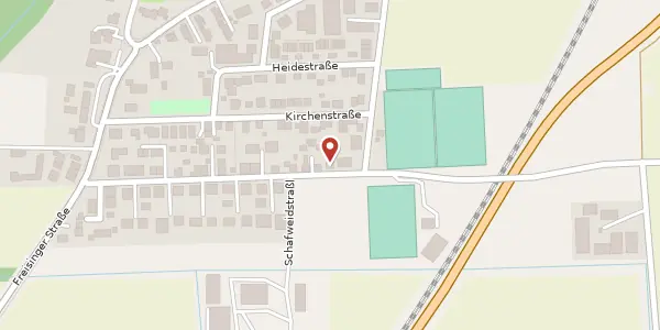 Karte der Umgebung von Wiesstr. 39 a, 85737 Ismaning
