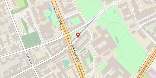 Karte der Umgebung von Zülpicher Str. 83, 50937 Köln