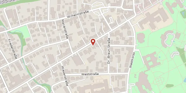 Karte der Umgebung von Herforder Str. 25, 32545 Bad Oeynhausen