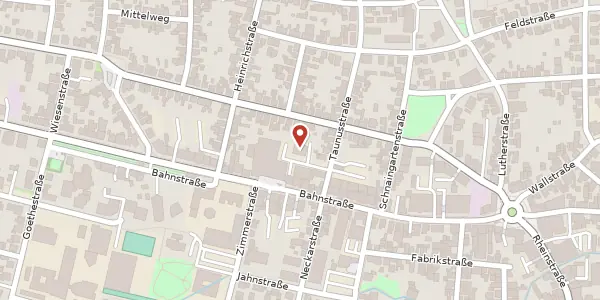 Karte der Umgebung von Taunusstr. 6, 63225 Langen