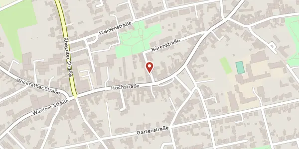 Karte der Umgebung von Rathausstr. 2, 41363 Jüchen
