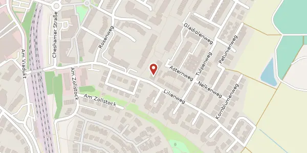 Karte der Umgebung von Asternweg 42, 61381 Friedrichsdorf
