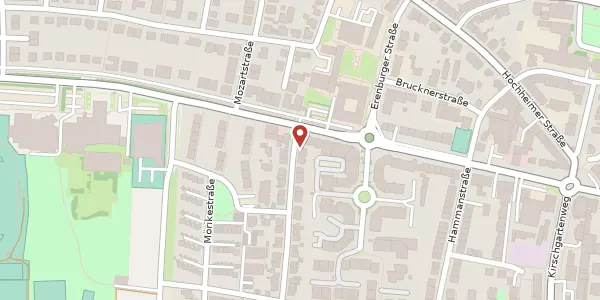 Karte der Umgebung von Sebastian-Münster-Str. 3, 67547 Worms