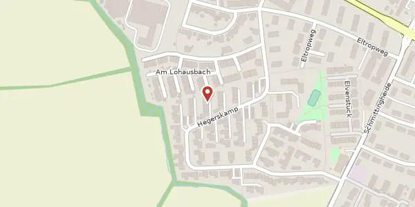 Karte der Umgebung von Hegerskamp 66, 48155 Münster