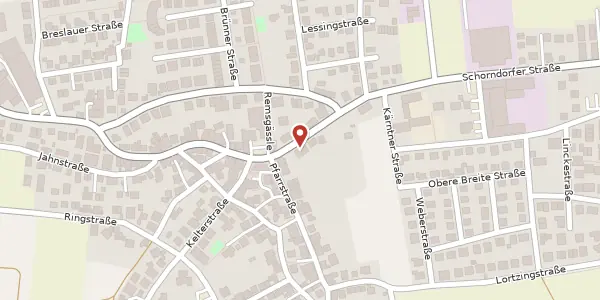 Karte der Umgebung von Schorndorfer Straße 6, 73614 Schorndorf
